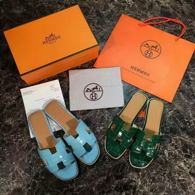 HERMES Slippers Women--072